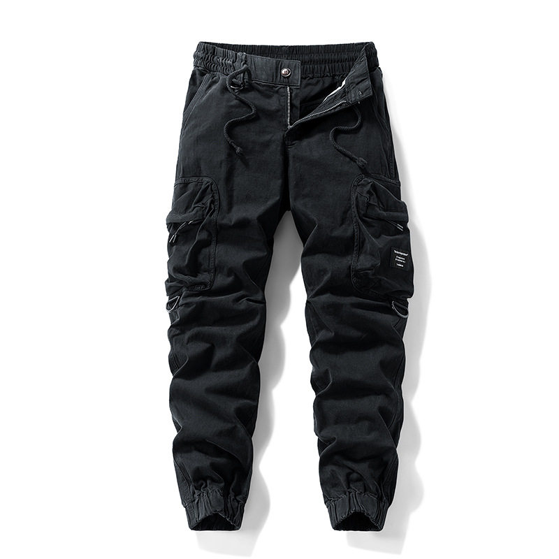 Men'S Distressed Casual Loose Tactical Joggers With Pockets