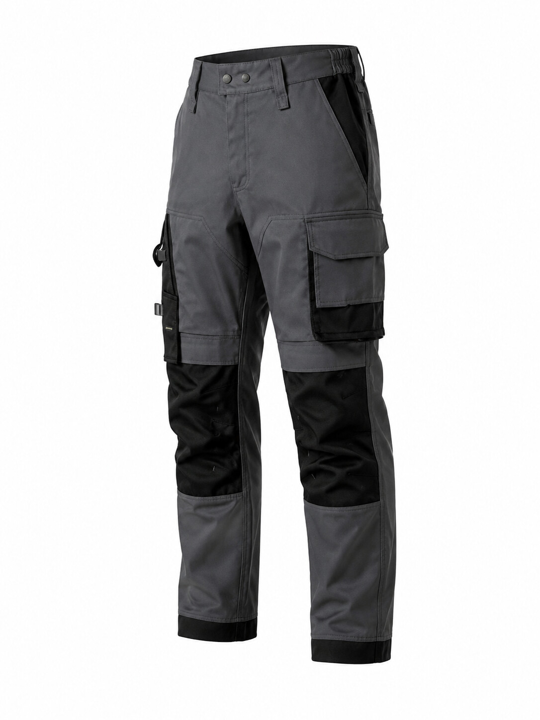 Men's Durable Reinforced Knee Outdoor Work Trousers with Multi-Pockets