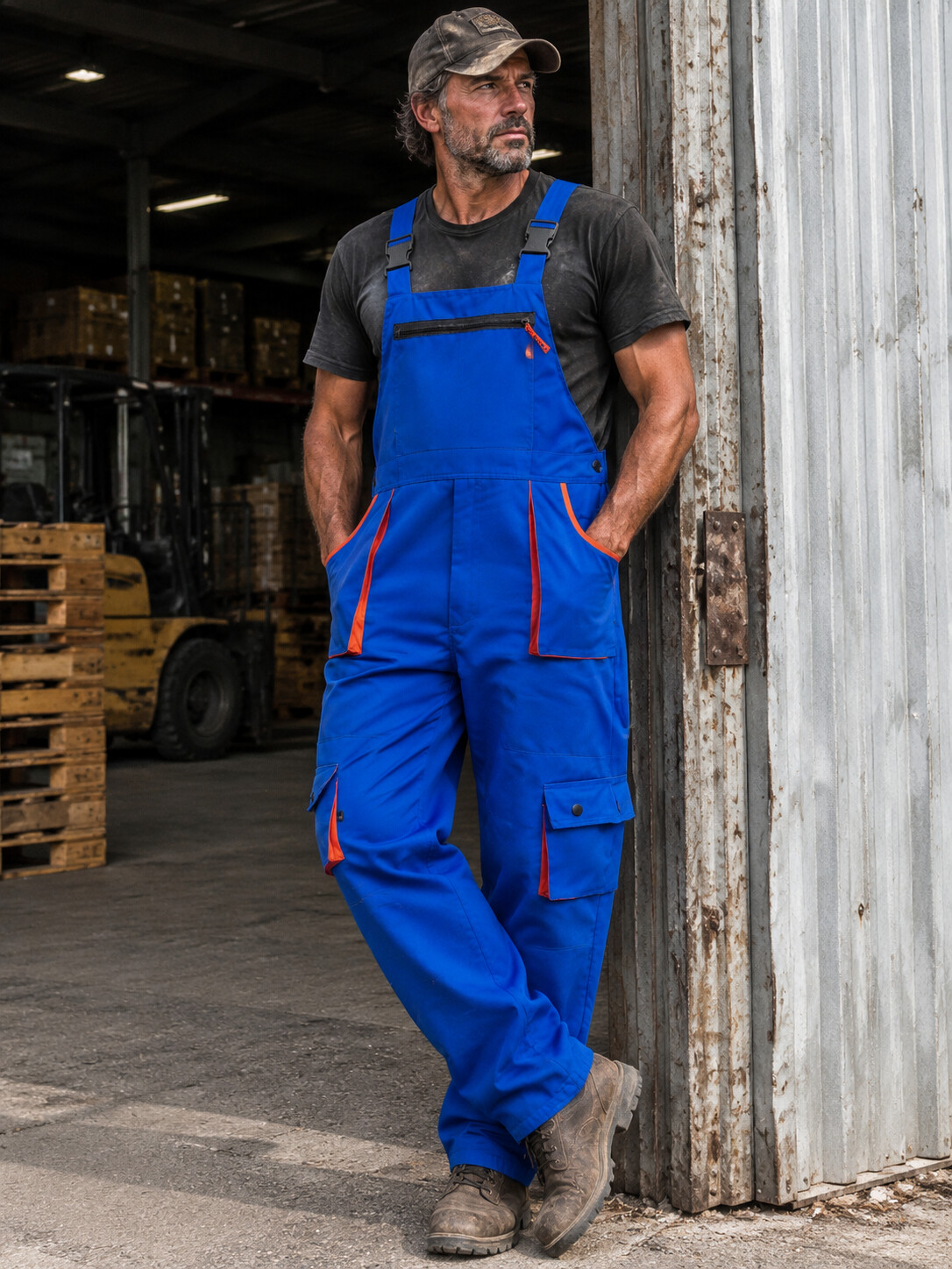 Men's Vintage Durable Workwear Overalls