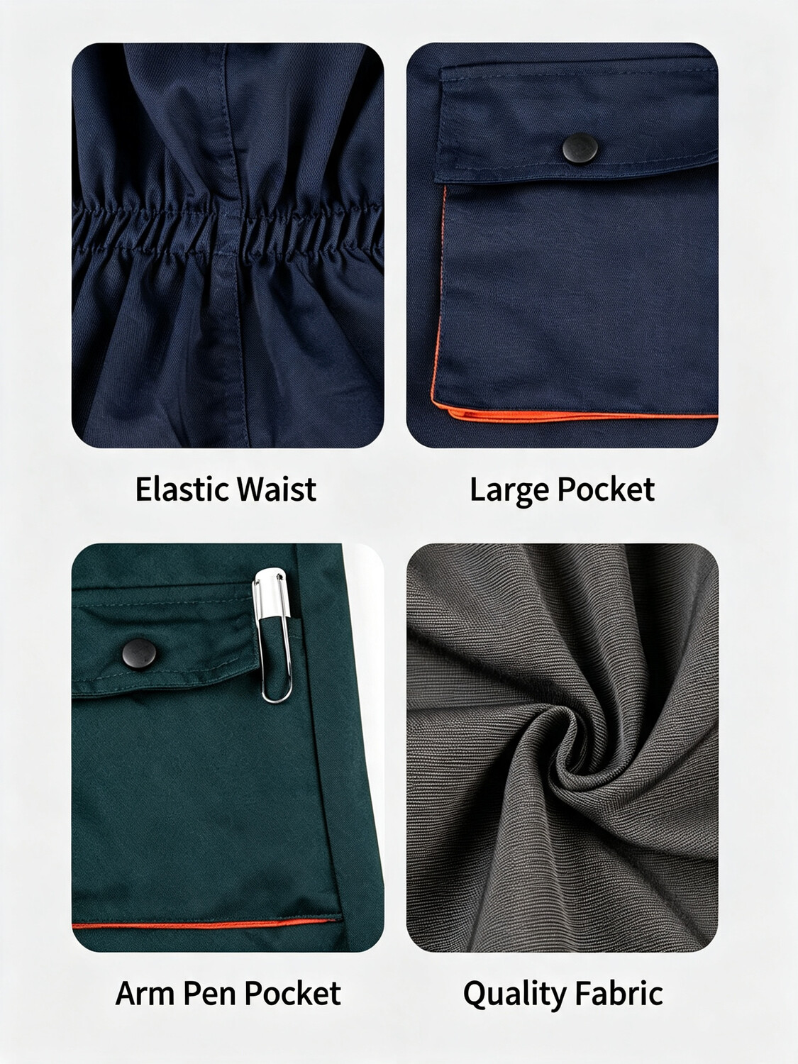 Men's Vintage Durable Workwear Overalls