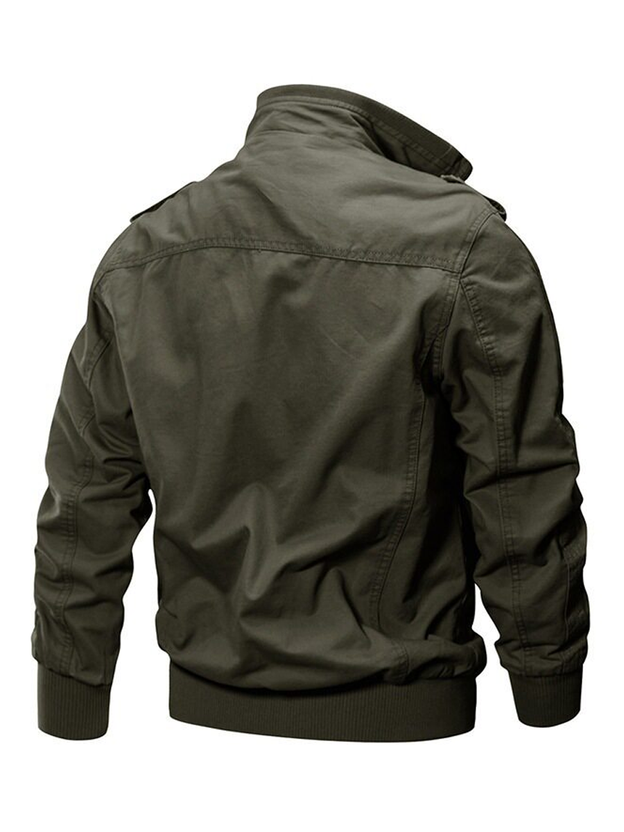 Men's Vintage WWII-Style Tactical Military Jacket