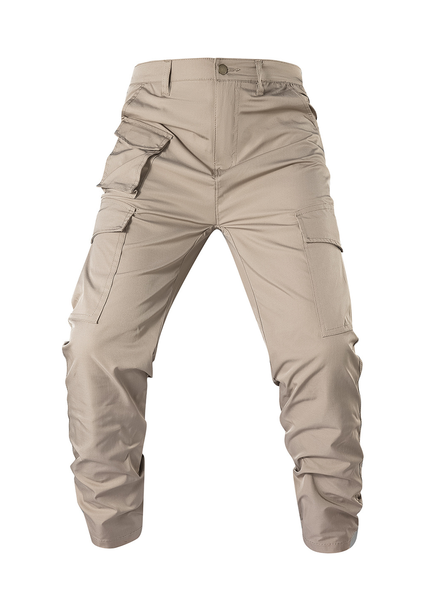 Men's Lightweight Outdoor Casual Multi-Pocket Cargo Pants