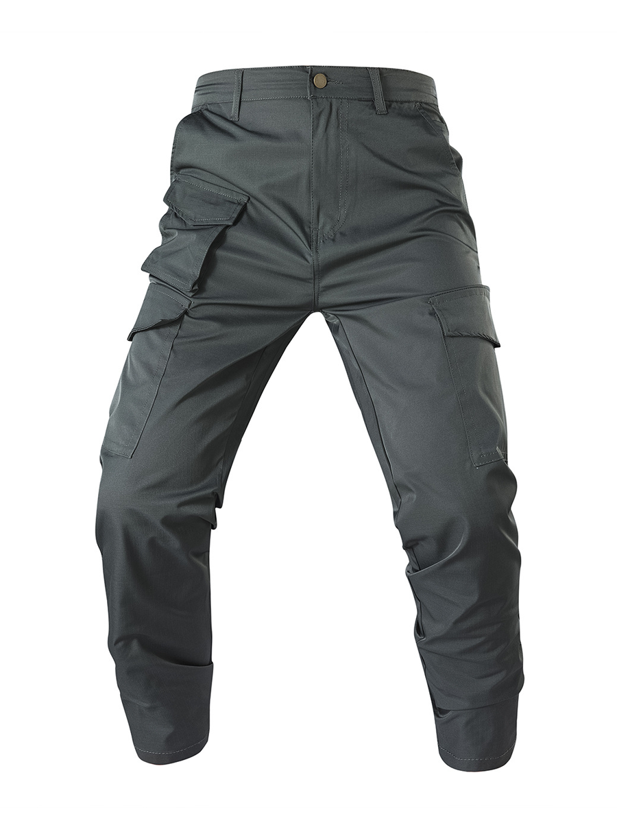 Men's Lightweight Outdoor Casual Multi-Pocket Cargo Pants