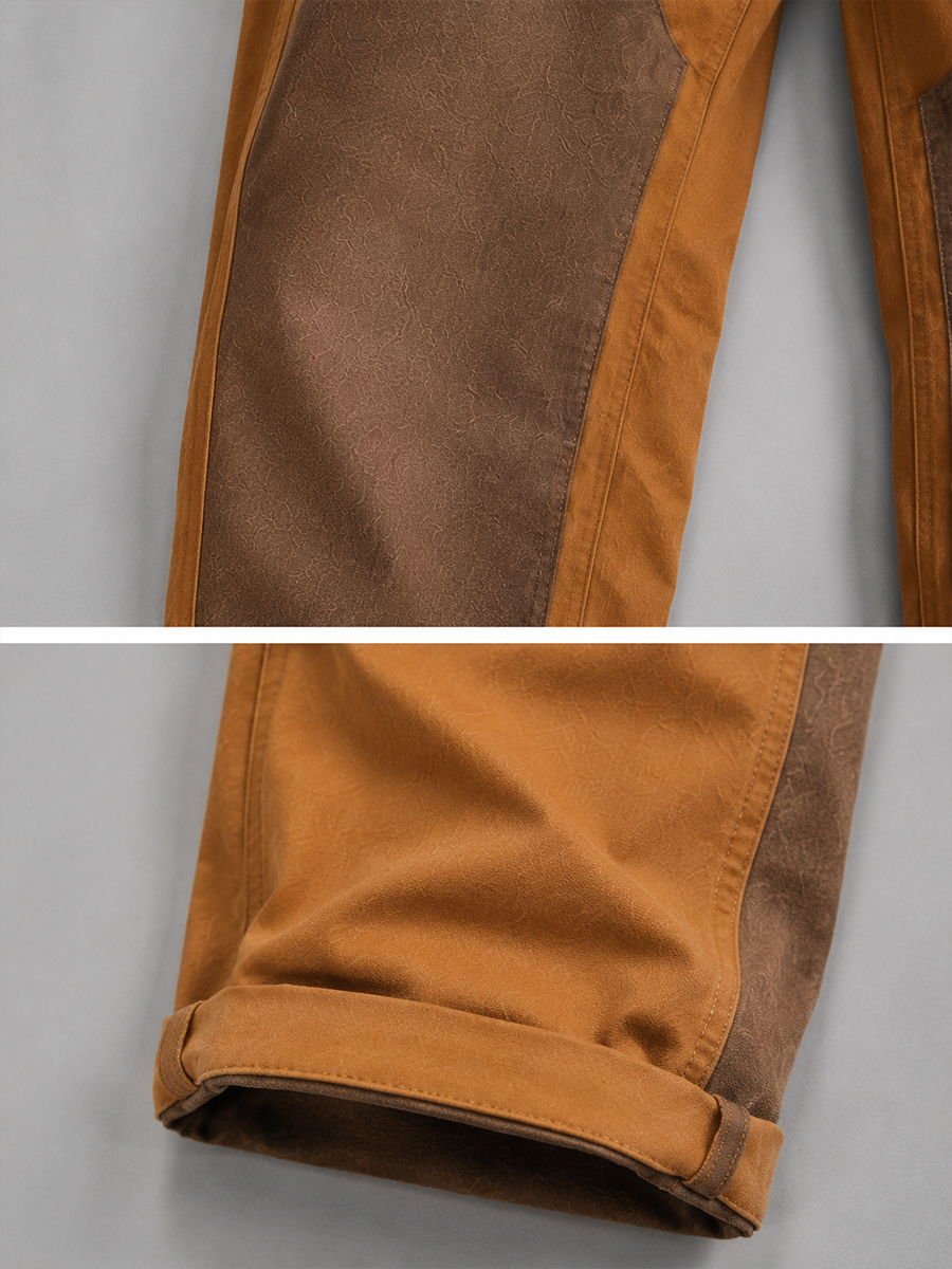 Men's Heavyweight Canvas Double-Knee Vintage Work Pants