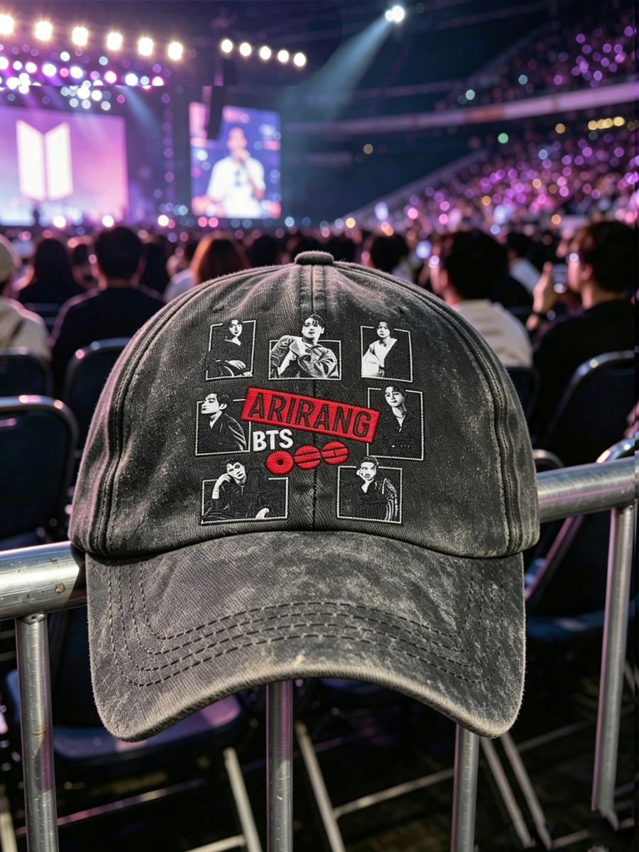 Unisex 2026 World Tour K-Pop Fan Baseball Cap