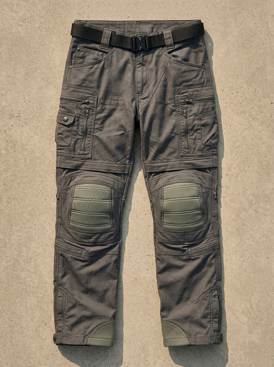 Men'S Tactical Waterproof & Breathable Cargo Trousers with Multi-Pockets