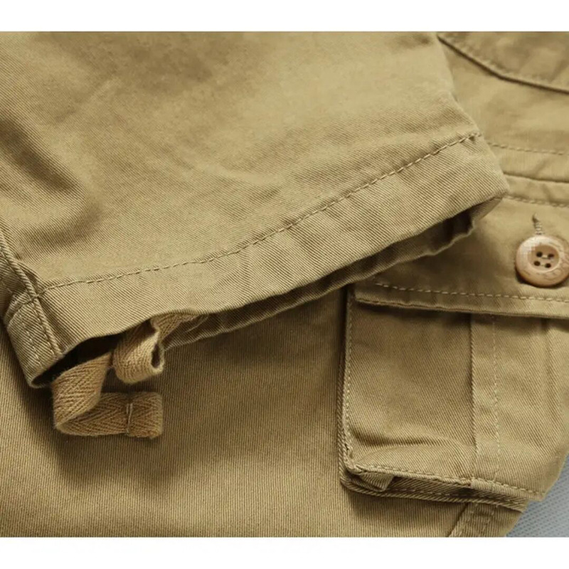 Men's Loose-Fit Durable Casual Cargo Pants with 3D Pockets
