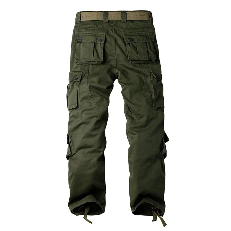 Men's Loose-Fit Durable Casual Cargo Pants with 3D Pockets