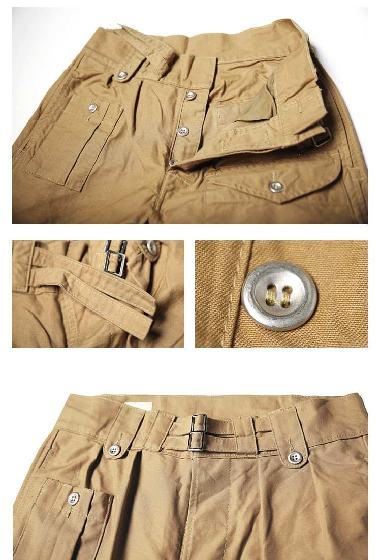 Men's Retro 1943 British Military Gurkha Pants