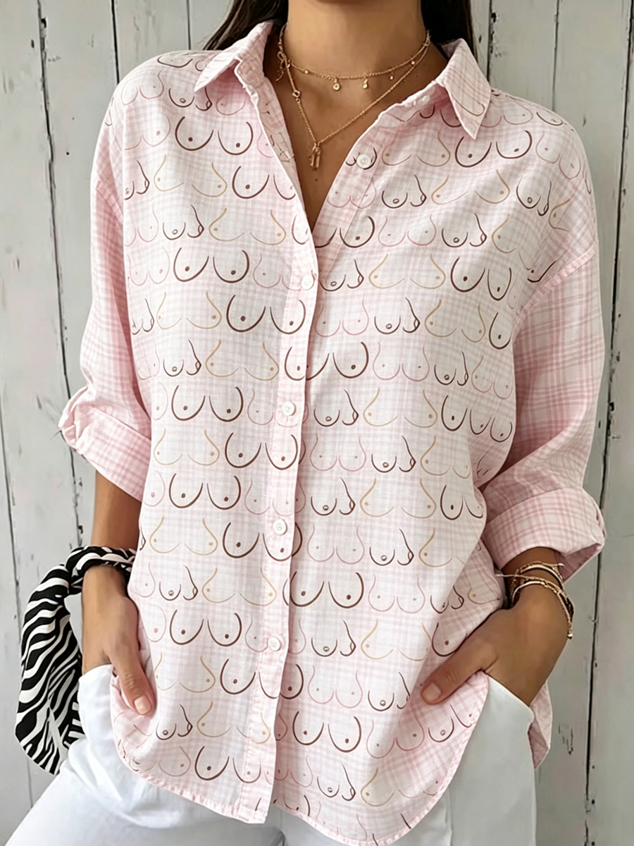 Women'S Art Print Shirt