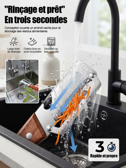 Grand couteau d’office multifonction en acier inoxydable
