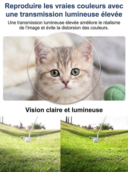 [Convient à tous les âges] Lunettes de lecture à verres photochromiques et à varifocaux sans monture