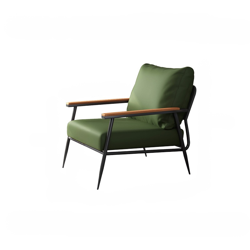 Fauteuil moderne nordique une place, spécial pour chambre à coucher et réception d'affaires