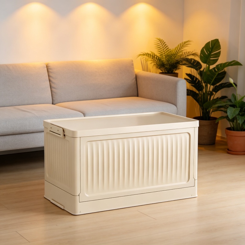 Durable and portable foldable storage cabinet