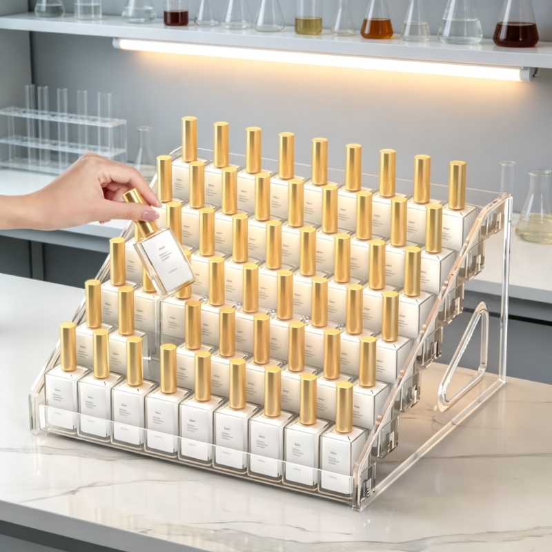 PP Material Nail Polish and Manicure Tool Storage Box