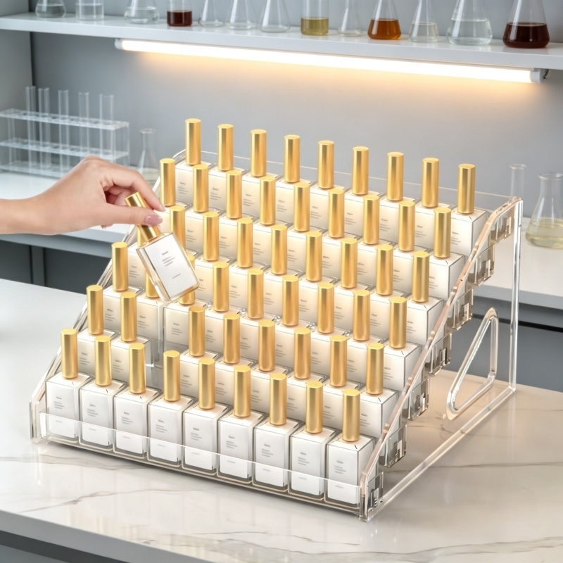 PP Material Nail Polish and Manicure Tool Storage Box