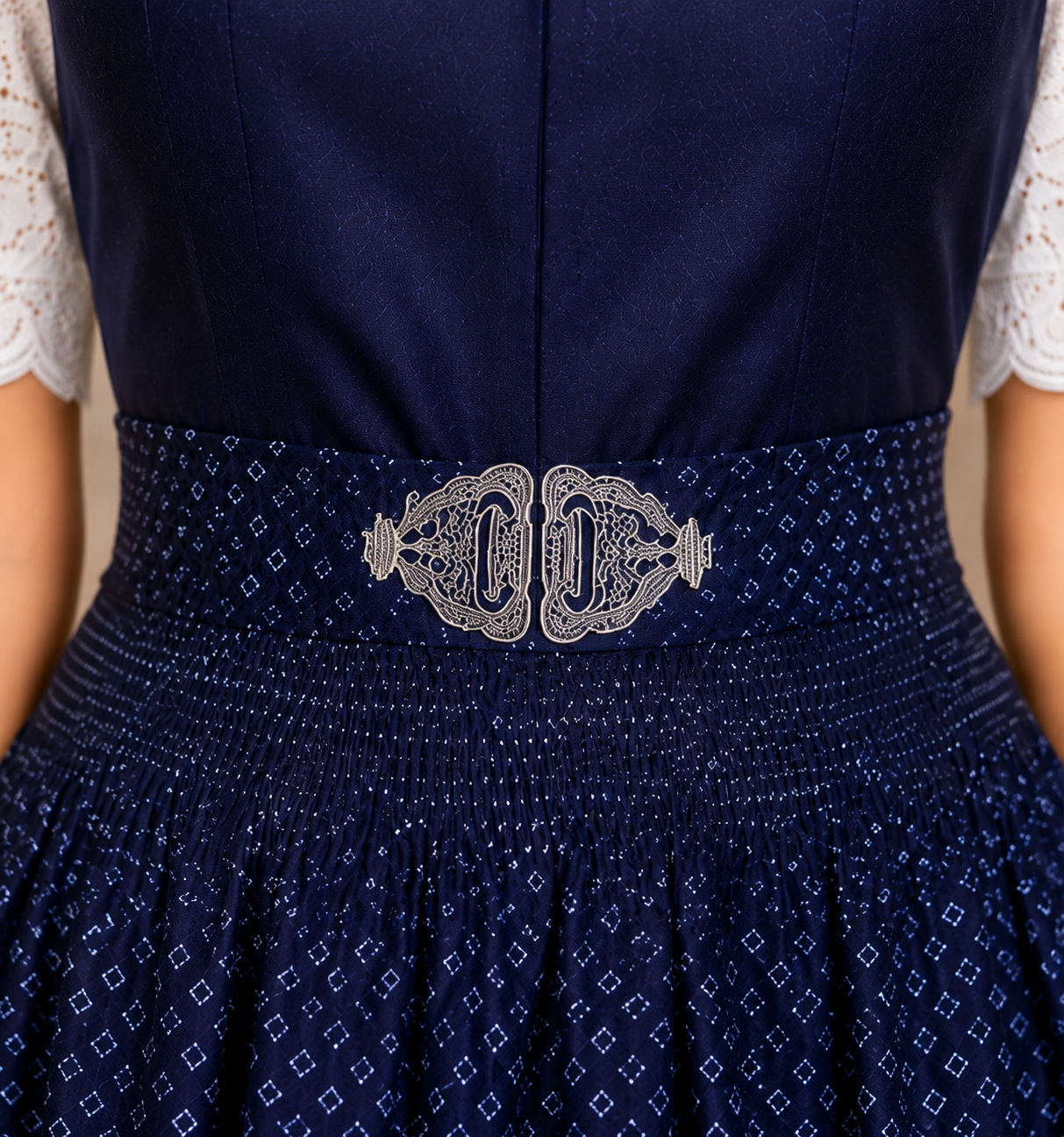 Bavarian Princess Classic Royal Blue Dirndl