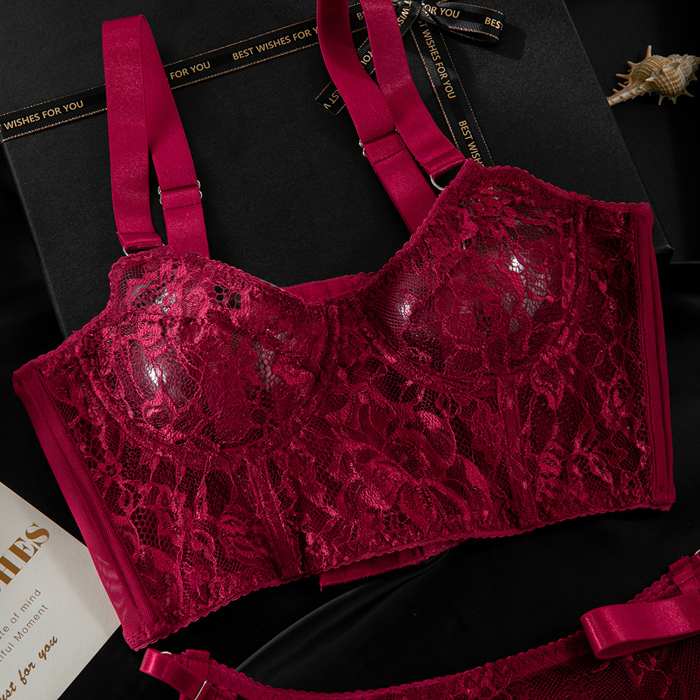 High Elastic Lace Underwear Set – 3D Tailoring, Slim & Elegant Fashion Essential