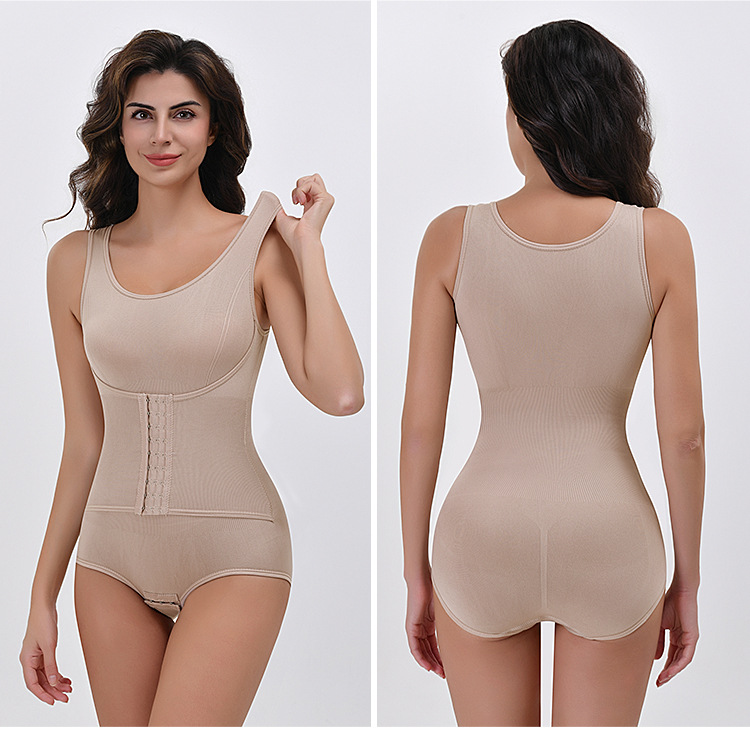 Body-Shaping Jumpsuit – Butt Lifting, Back Corset, Waist Tightening, Tummy Control, Plus Size Shapewear