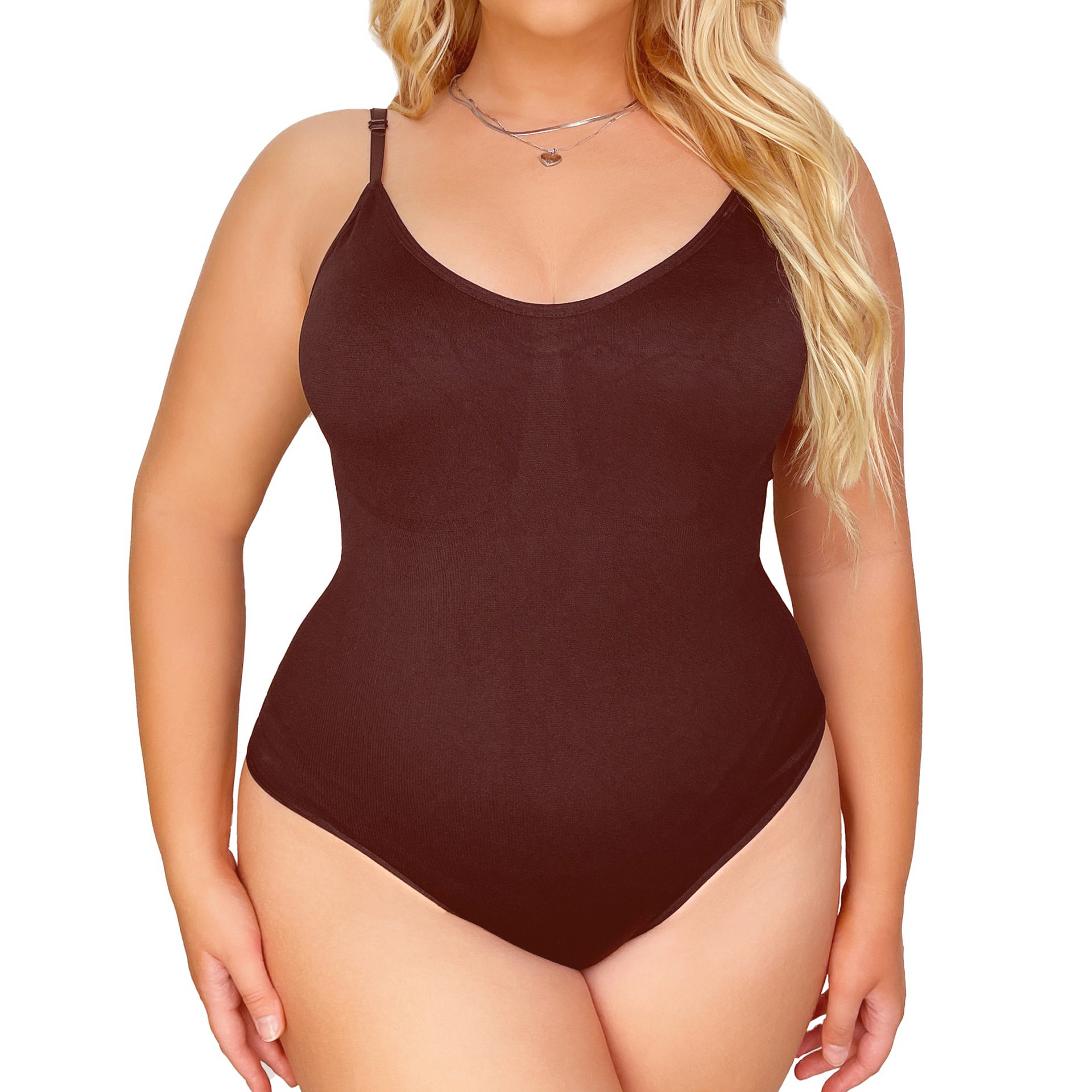 Seamless Tummy Control Suspender Jumpsuit – Triangle Style T-Shaped Tights