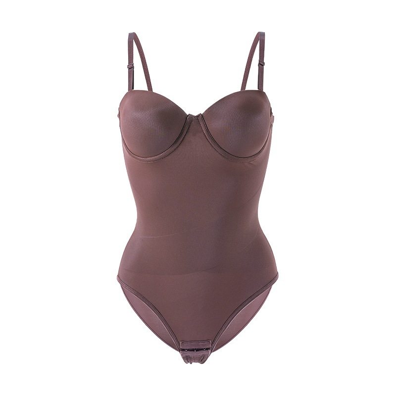 Large Size Body Shaping Jumpsuit, Strapless Dress, Special Corset With Steel Ring Bra, Seamless Abdominal Control Waistband