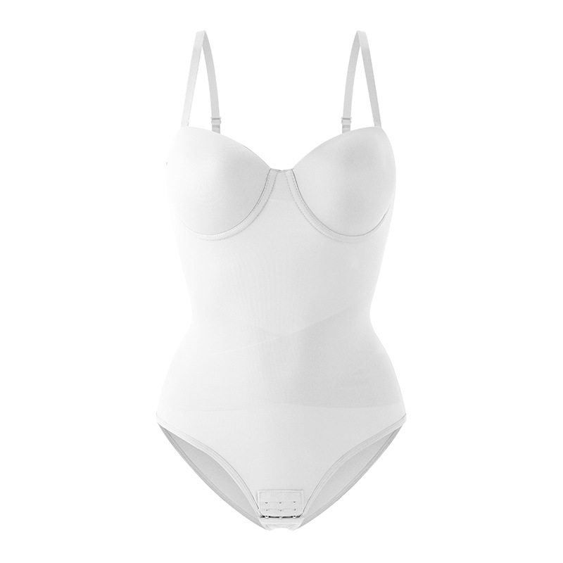 Large Size Body Shaping Jumpsuit, Strapless Dress, Special Corset With Steel Ring Bra, Seamless Abdominal Control Waistband