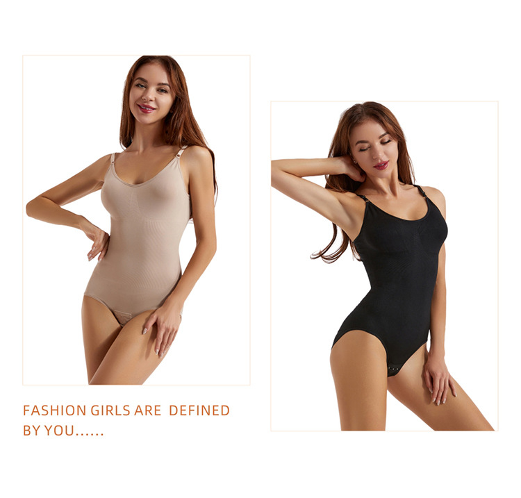Sling One-Piece Body Shaper – Open Bust, Tummy & Waist Control, Postpartum Corset