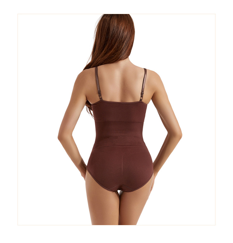 Sling One-Piece Body Shaper – Open Bust, Tummy & Waist Control, Postpartum Corset