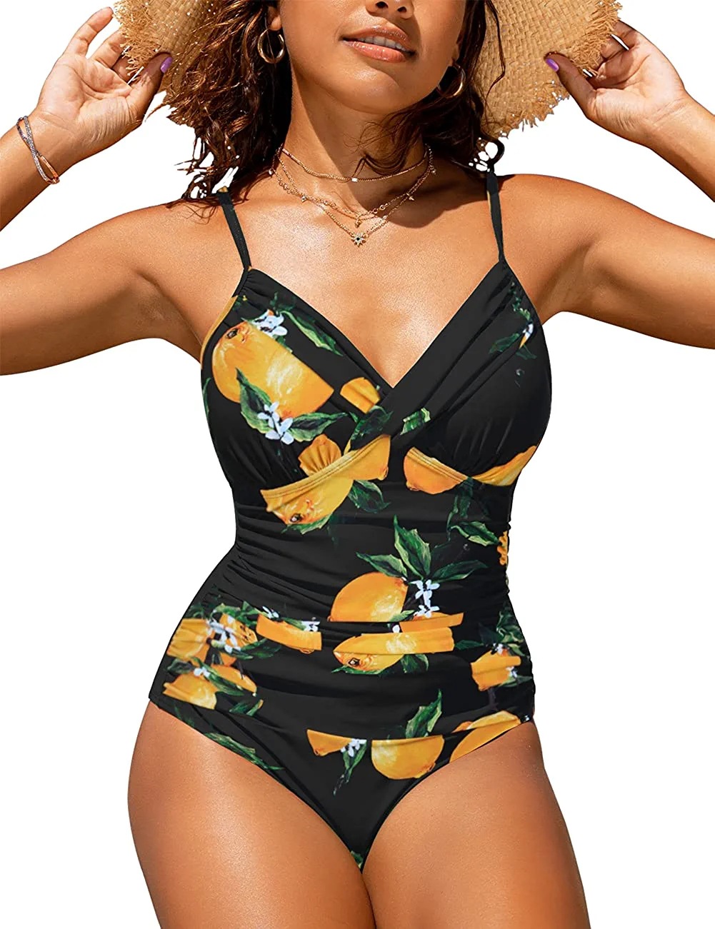 Swimsuit Sexy Plain Tight One-piece Bikini
