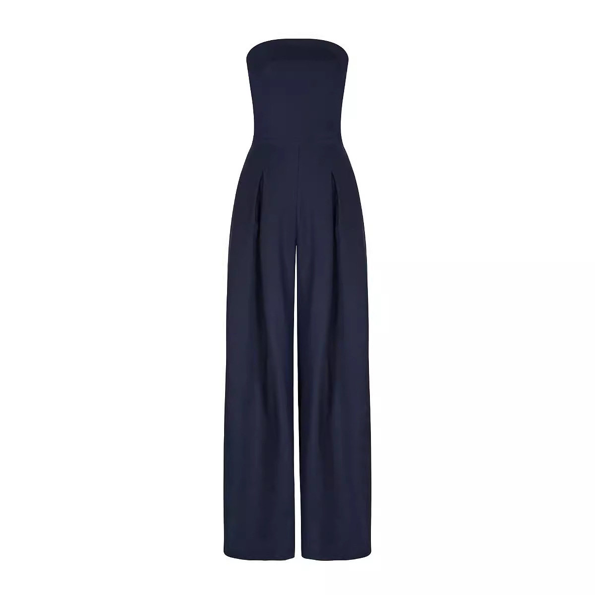 Women's Casual Backless Slim Fit Jumpsuit With Temperament