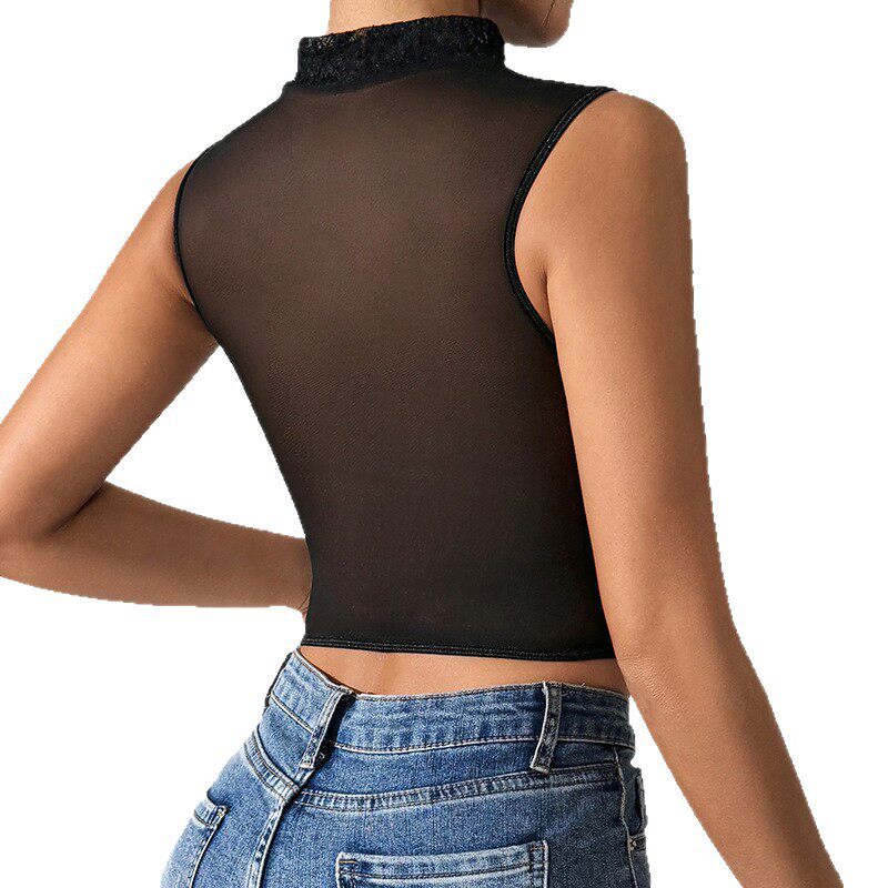 Lace Fishbone Steel Ring Vest Top – Strap Camisole, Waist Shaping Outer Wear