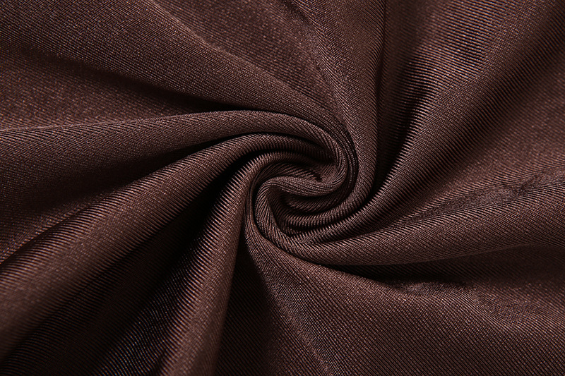 New High Collar Solid Color Pleated Dress – Slim Fit, Pure Desire Temperament