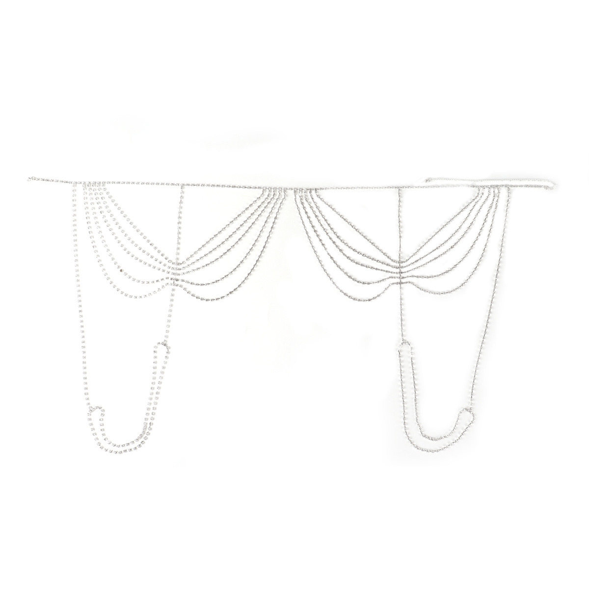 Multi-Layer Tassel Waist Chain – Leg & Body Chain Set, Nightclub Party Jewelry