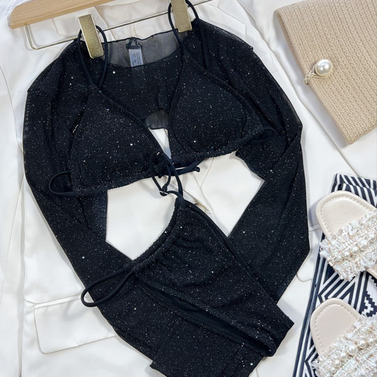 Bikini Three-piece Swimsuit Women's Split Swimsuit