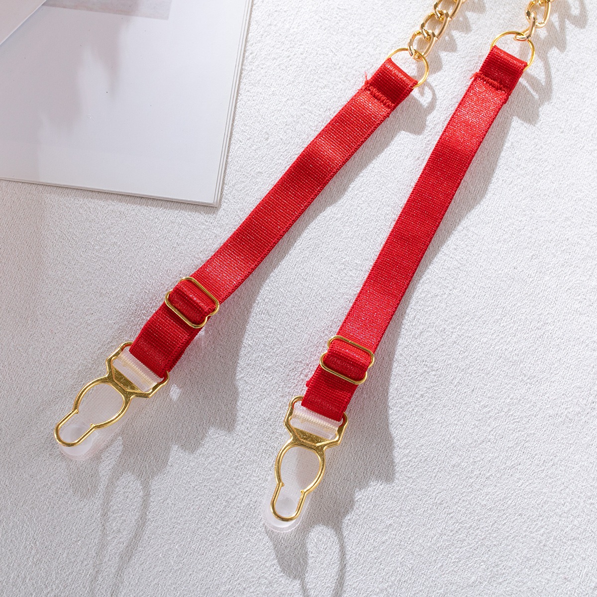 Flame Metal 4-Piece Lingerie Set – High-End Temptation, Slim Fit