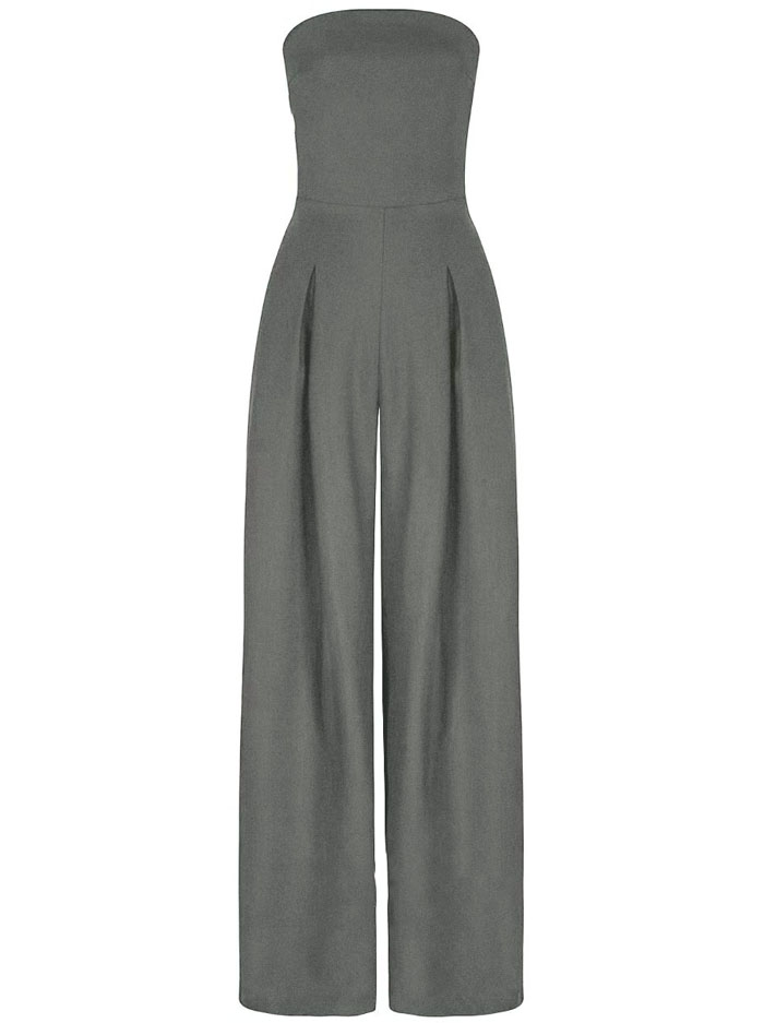Women's Casual Backless Slim Fit Jumpsuit With Temperament