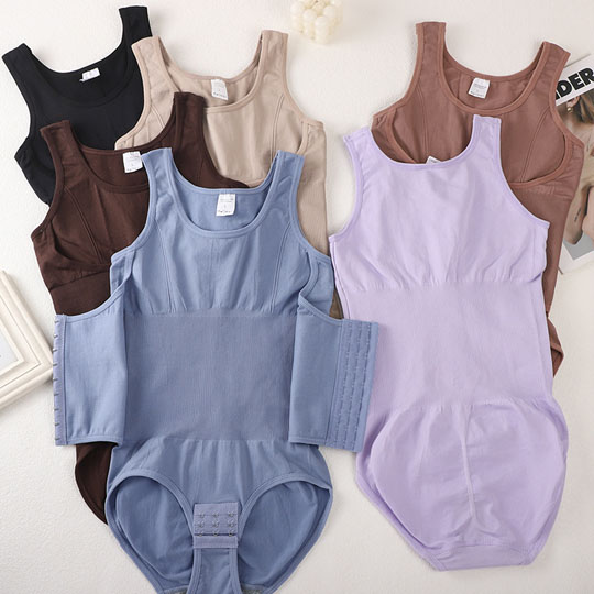 Body-Shaping Jumpsuit – Butt Lifting, Back Corset, Waist Tightening, Tummy Control, Plus Size Shapewear