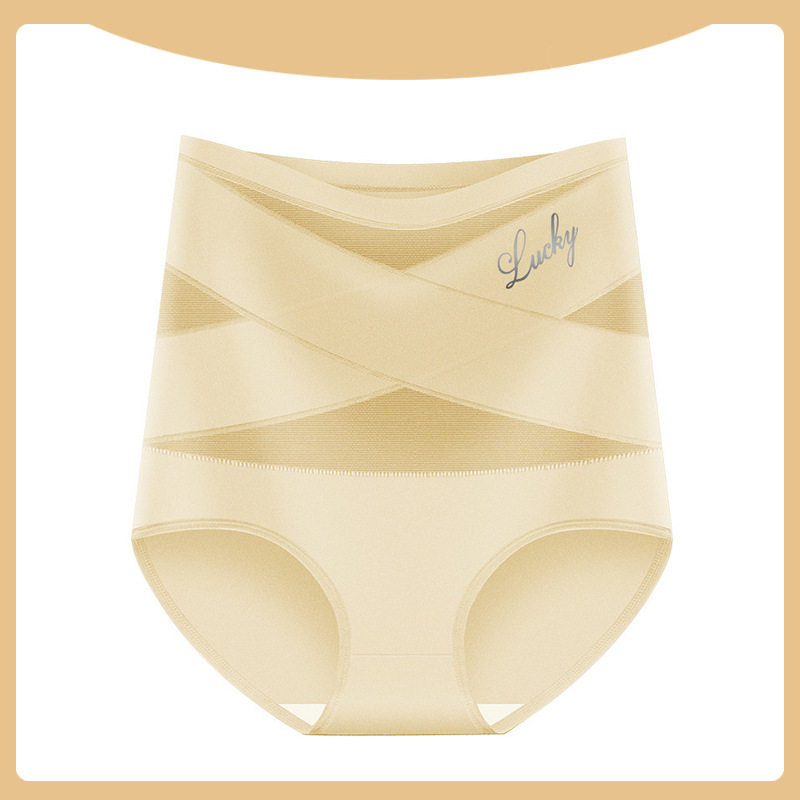 High-Waist Cross Compression Shaping Panties