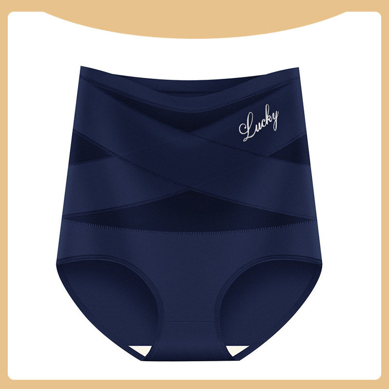 High-Waist Cross Compression Shaping Panties