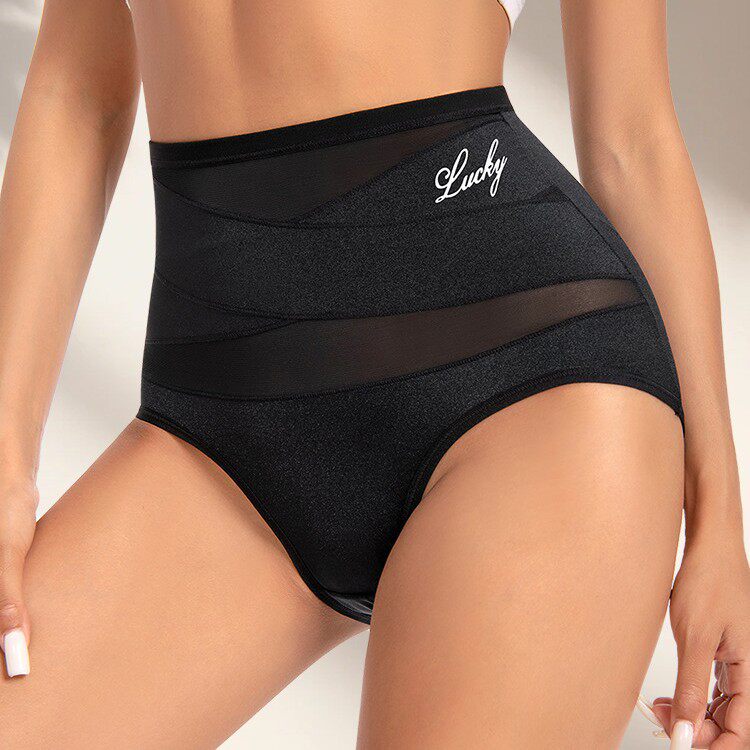 High-Waist Cross Compression Shaping Panties