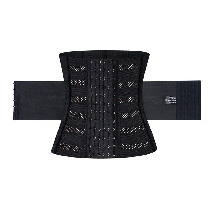 Segmented Waist Trainer Corset with Steel Bones