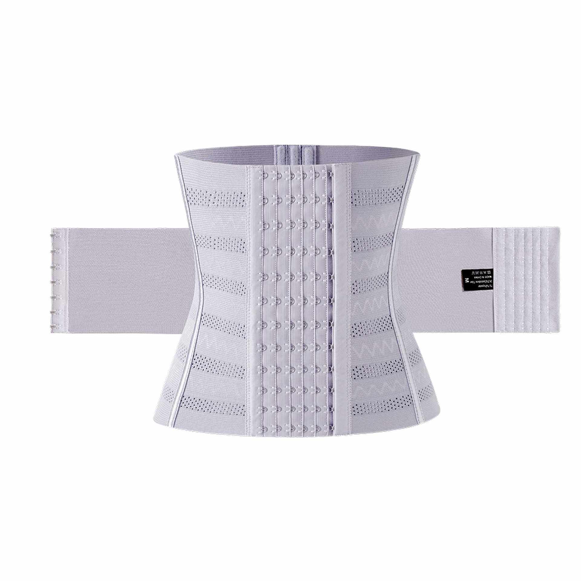 Segmented Waist Trainer Corset with Steel Bones