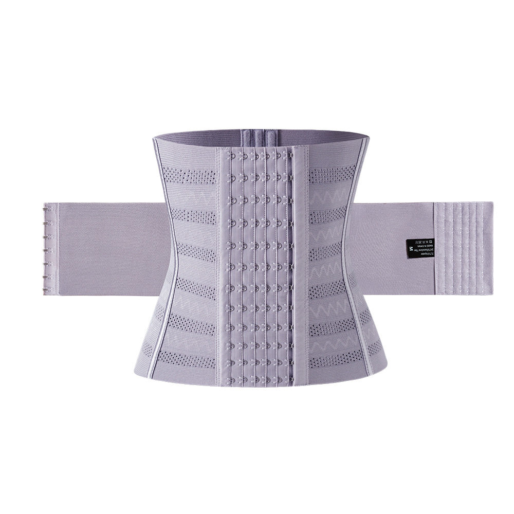 Segmented Waist Trainer Corset with Steel Bones
