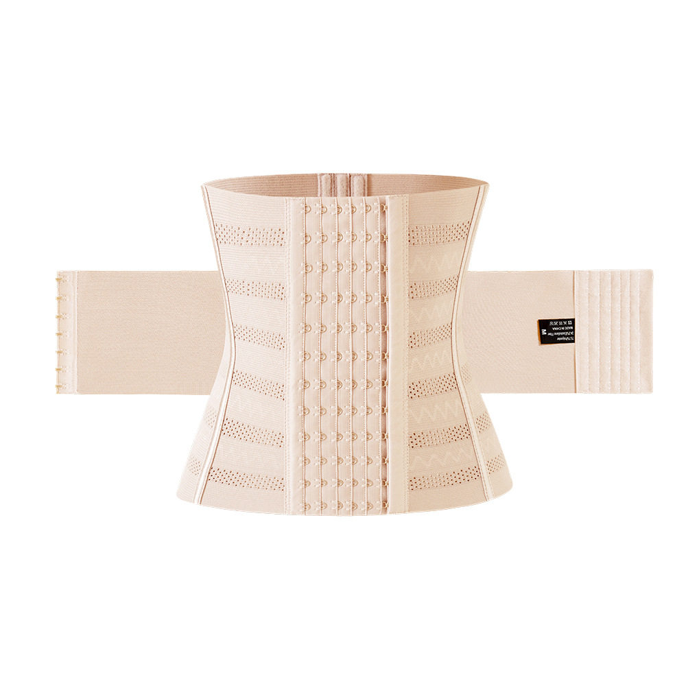 Segmented Waist Trainer Corset with Steel Bones