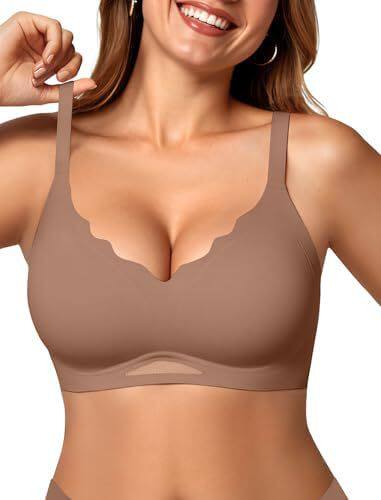 Seamless Soft Comfort Wireless Mesh Bra