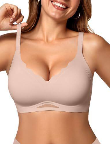 Seamless Soft Comfort Wireless Mesh Bra