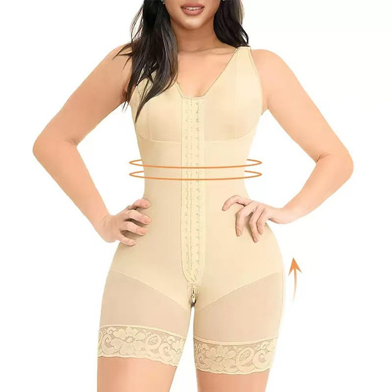 Tummy Control Butt Lifter Shaper with Zipper Crotch