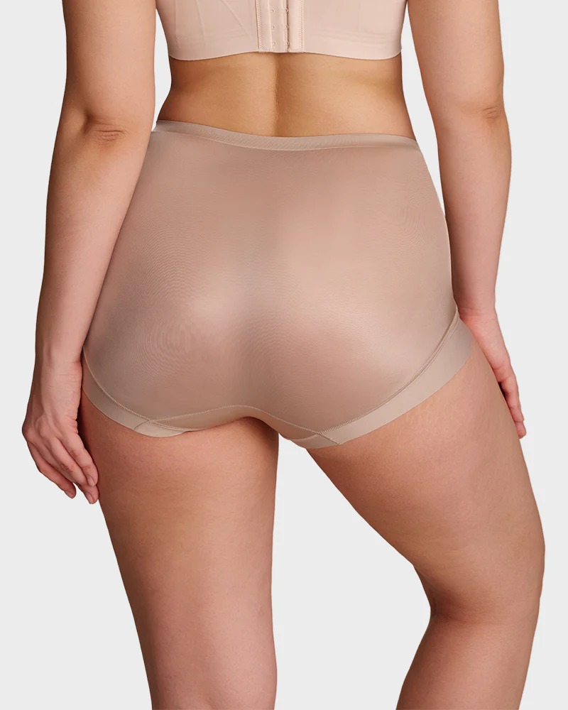 High-Waist Cross Compression Shaping Panties