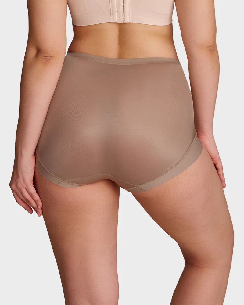 High-Waist Cross Compression Shaping Panties
