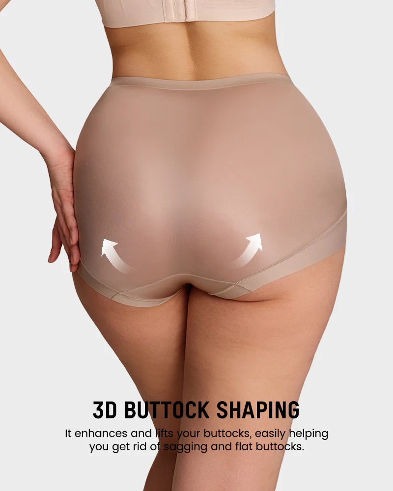High-Waist Cross Compression Shaping Panties